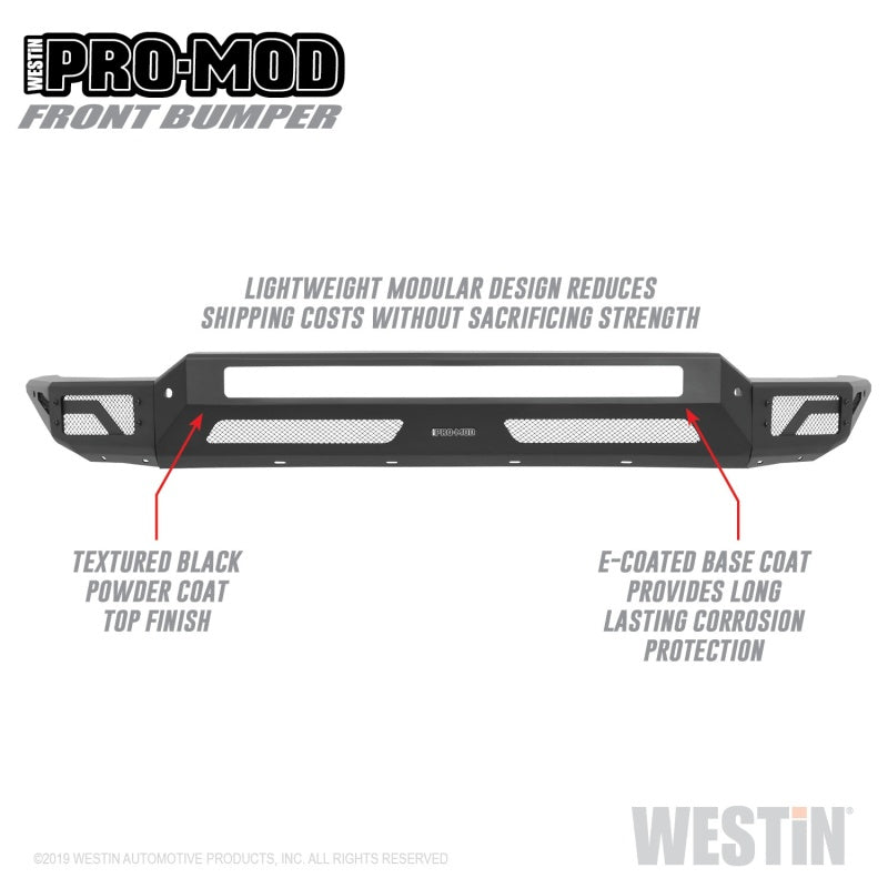Westin Chevrolet Silverado 2500/3500 Pro-Mod Front Bumper