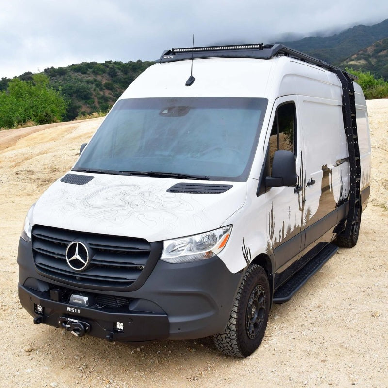 Westin 19+ Mercedes-Benz Sprinter High Roof Mesa Side Ladder