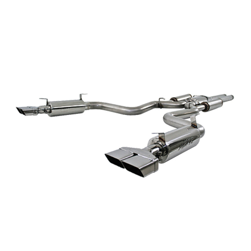 MBRP Dodge Challenger SRT8 6.1L Hemi T304 Cat Back Dual Split Rear