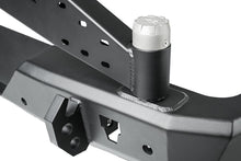 Load image into Gallery viewer, Rugged Ridge Jeep Wrangler (JL) Rubicon/Spt 2dr HD Rear Bumper w/Swing Out Tire Carrier - Blk