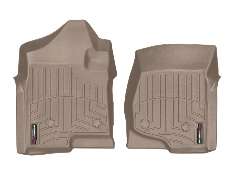 WeatherTech Chevrolet Silverado 2500/3500 Crew/Extended Cab Front FloorLiner - Tan