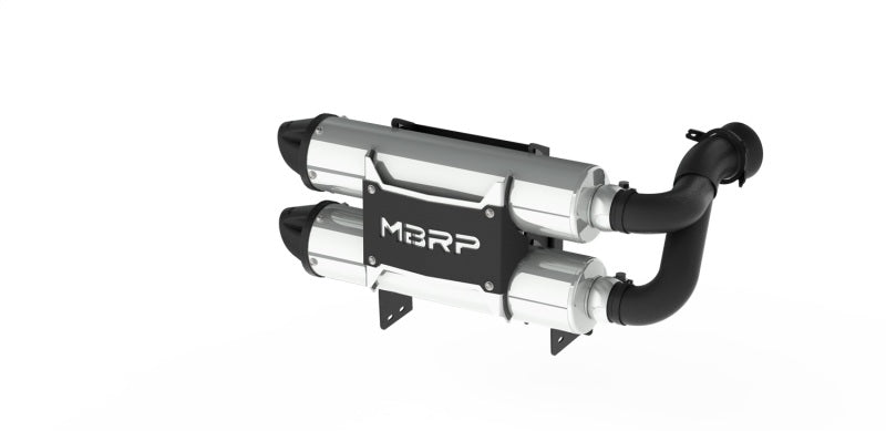 MBRP 17-19 Can-Am Maverick X3 Dual Slip-On Performance Series Exhaust
