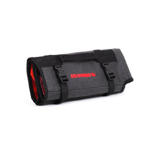 Load image into Gallery viewer, Go Rhino XVenture Gear Tool Roll Large (7x7in. Closed) 12oz Waxed Canvas - Black