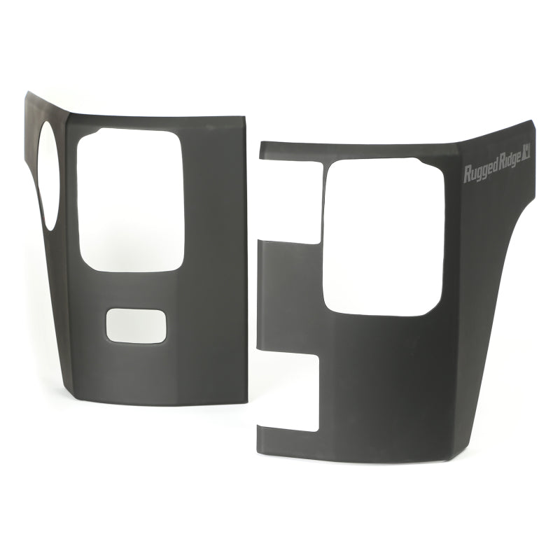 Rugged Ridge Rear Corner Kit Body Armor 2-Door Jeep Wrangler