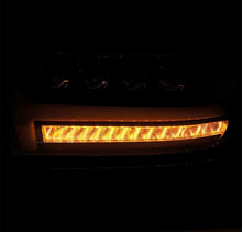 Load image into Gallery viewer, AlphaRex 19+ Ram 1500HD NOVA LED Proj Headlights Plank Style Gloss Blk w/Activ Lght/Seq Signal/DRL