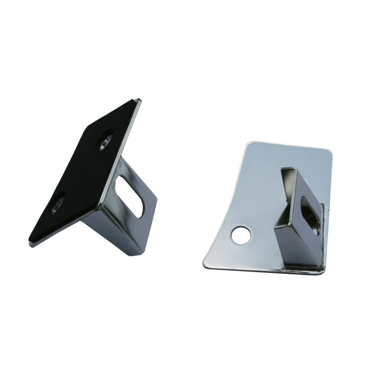 Rugged Ridge Jeep Wrangler Stainless Steel Windshield Light Brackets