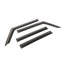 Load image into Gallery viewer, Rugged Ridge Window Visors Matte Black Jeep Wrangler JLU/JT