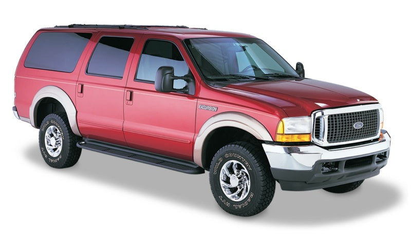 Black Bushwacker OE Style Fender Flares for Ford Excursion