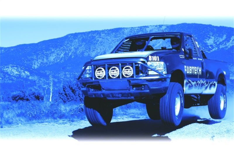 Off-road vehicle equipped with Hella 700FF driving lamps