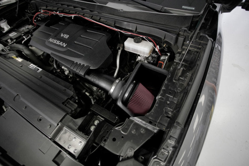K&N Nissan Titan V8-5.6L F/I Aircharger Performance Intake