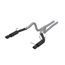 Load image into Gallery viewer, MBRP Ford Mustang GT 5.0L 3in Cat Back Dual Split Rear Race Version 4in Tips - Black