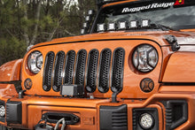 Load image into Gallery viewer, Rugged Ridge Grille Inserts Perforated Jeep Wrangler