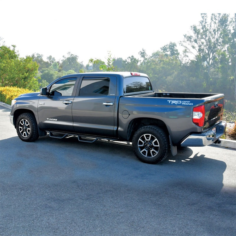 Westin 07+ Toyota Tundra CrewMax Outlaw Drop Nerf Step Bars - Black