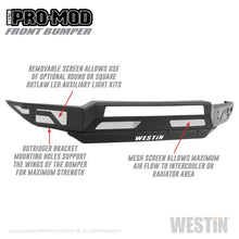 Load image into Gallery viewer, Westin 19+ Chevrolet Silverado 1500 Pro-Mod Front Bumper - Tex. Blk