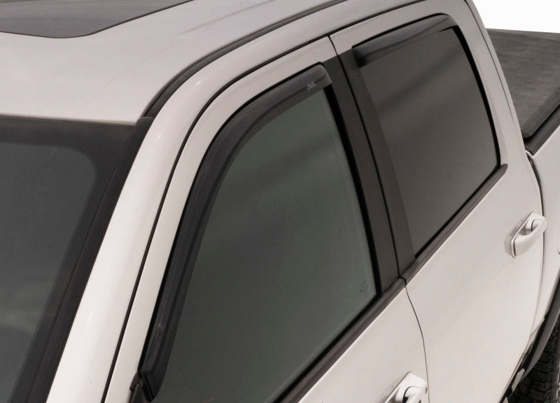 AVS Toyota Tundra Ext. Cab/DC Ventvisor Front & Rear Window Deflectors 4pc - Smoke