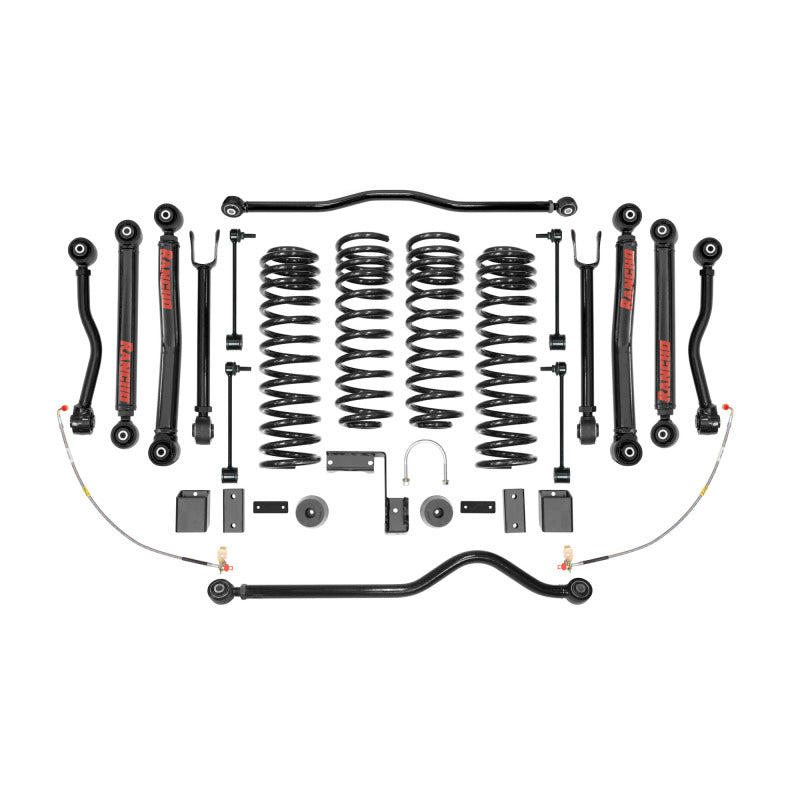 Rancho Jeep Wrangler Fr and R Short Arm Suspension System Component - Box Two