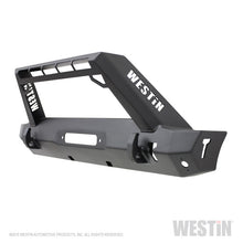 Load image into Gallery viewer, Westin 18+ Jeep Wrangler JL Stubby Front Bumper - Textured Black
