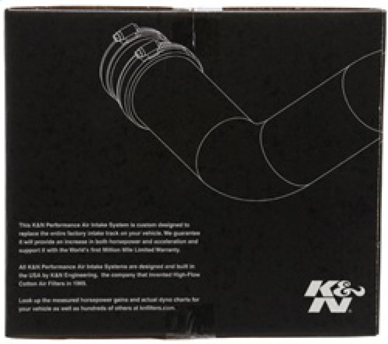 K&N Performance Intake Kit PERF.INTAKE KIT;DODGE/MITSUBISHI DAKOTA/RAIDER, V6-3.7L, 07-08