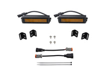 Load image into Gallery viewer, Diode Dynamics 2022 Toyota Tundra SS6 LED Fog Light Kit - Amber Wide