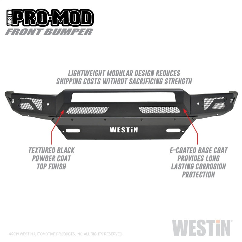 Westin 16+ Chevy/GMC  Silverado/Sierra 1500 Pro-Mod Front Bumper
