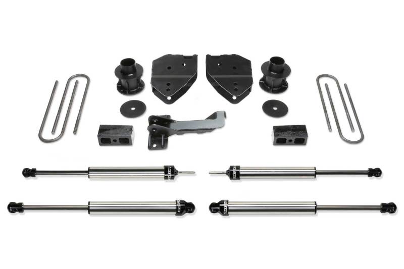 Fabtech 17+ Ford F250/F350 4WD 4in Budget Sys w/Dlss Shks