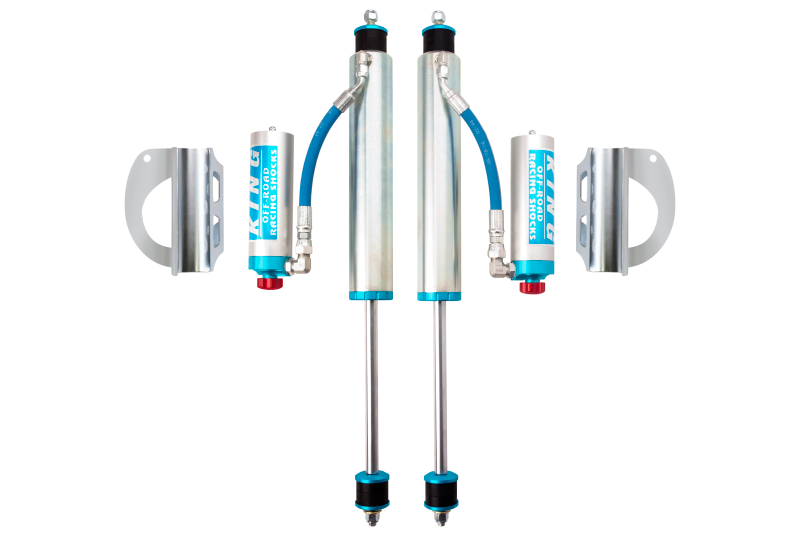 King Shocks Toyota Land Cruiser 80 Front 2.5 Dia Remote Res Shock for 6in Lift w/Adj (Pair)