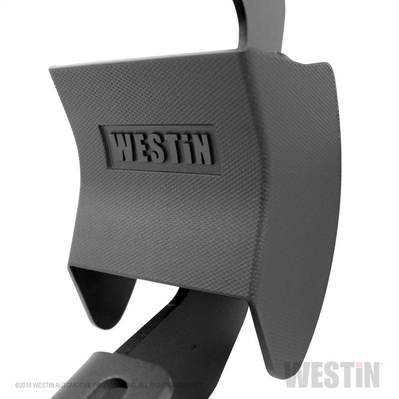 Westin Chevrolet Silverado/Sierra 1500 Crew Cab Thrasher Running Boards - Textured Black