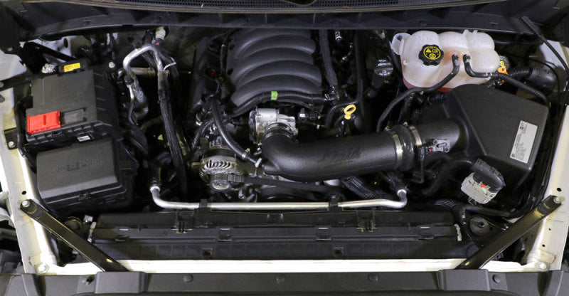 Airaid 19+ Chevrolet Silverado 1500 V6-4.3L Jr Intake Kit - Oiled / Yellow Media