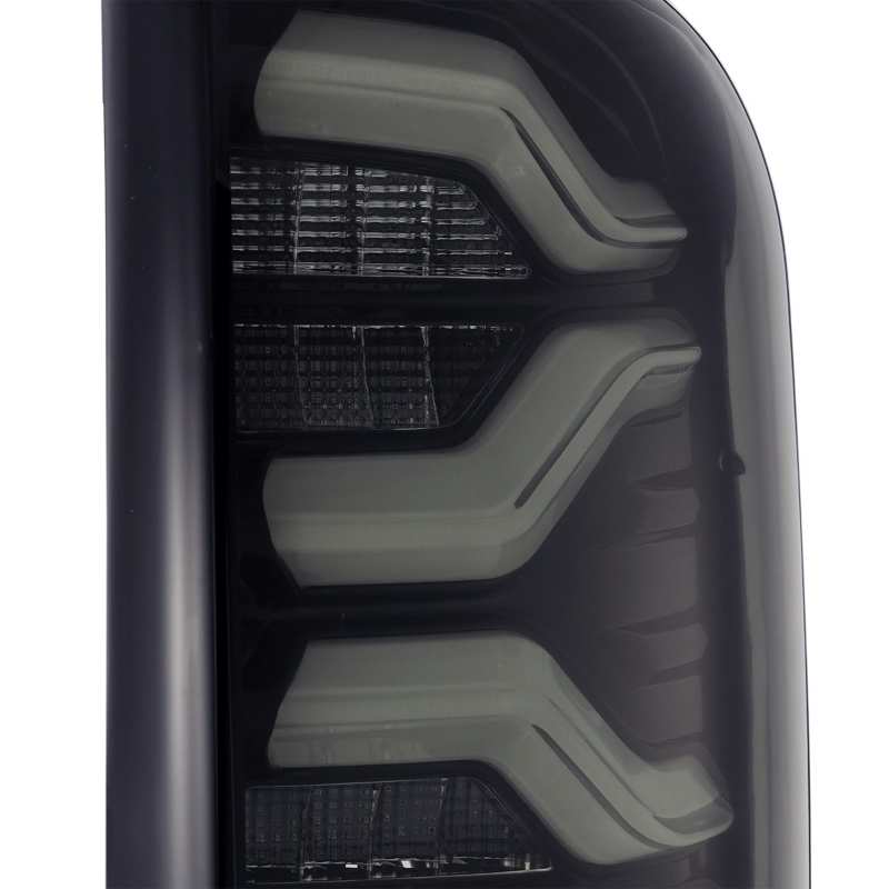 AlphaRex 16+ Toyota Tacoma PRO-Series LED Tail Lights Jet Black