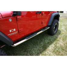 Load image into Gallery viewer, Rugged Ridge 3-In Round Side Step SS Jeep Wrangler Unlimited JK