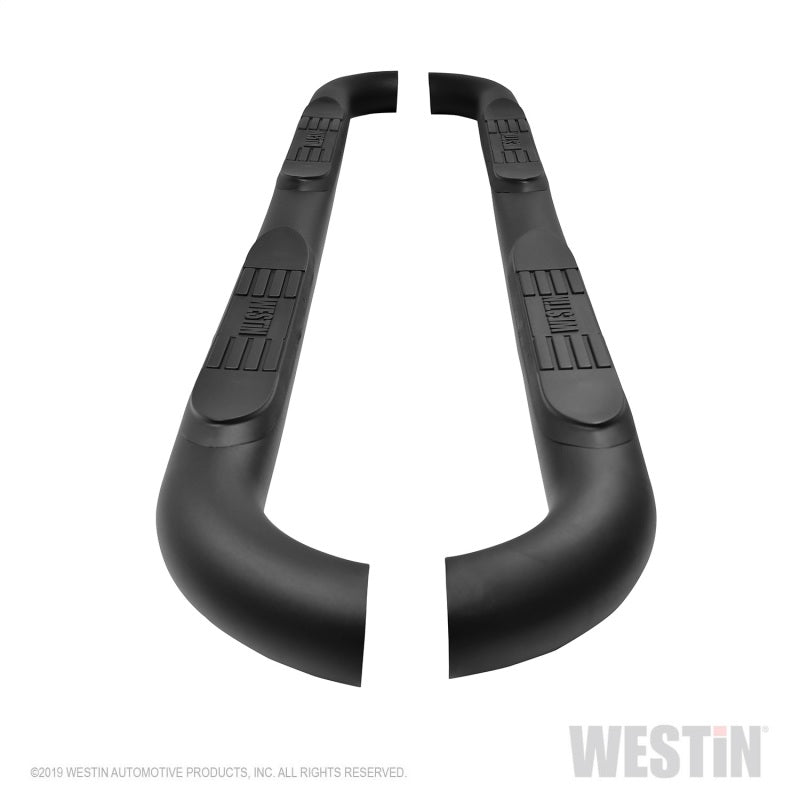 Westin 18+ Jeep Wrangler JLU 4dr. E-Series 3 Nerf Step Bars - Tex. Blk
