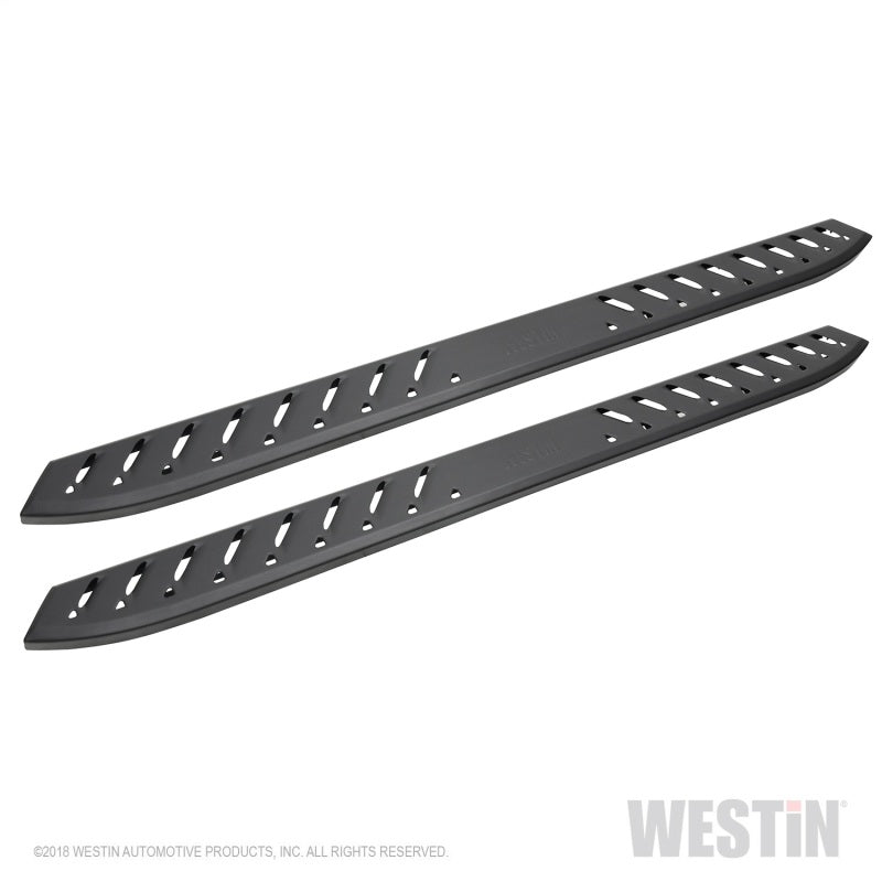 Westin Chevrolet Silverado/Sierra 1500 Crew Cab Thrasher Running Boards - Textured Black