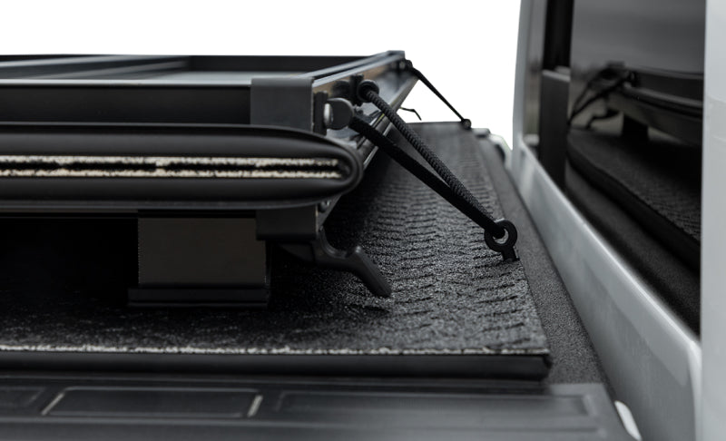 Access LOMAX Pro Series Tri-Fold Cover 07+ Toyota Tundra 6ft6in Bed (Deck Rail) - Blk Diamond Mist