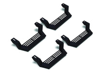 Load image into Gallery viewer, Rampage 1999-2019 Jeep Rock Rail Short Step Universal 4 Piece Set - Black