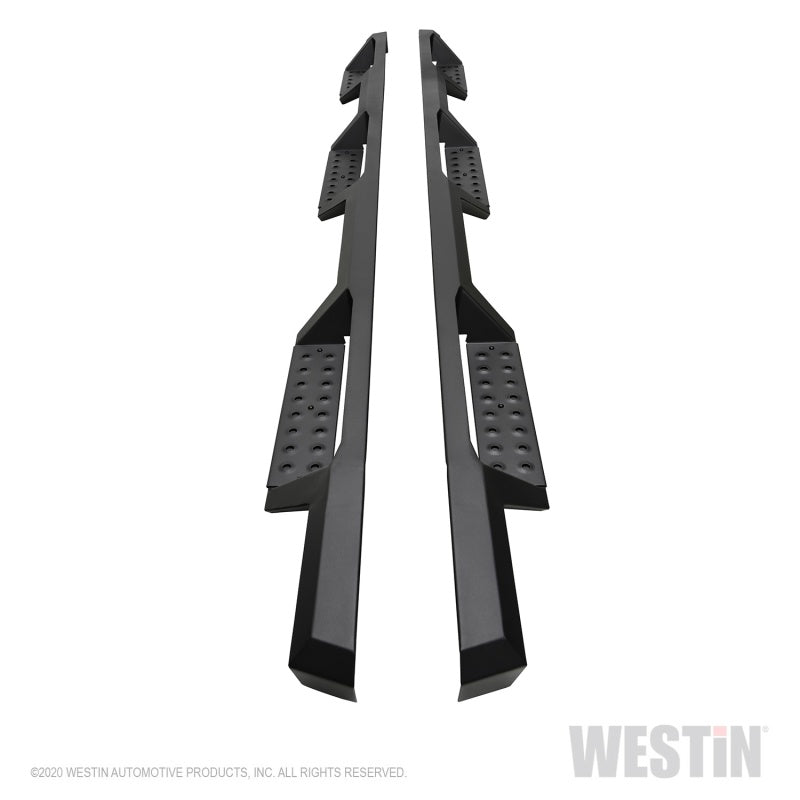 Westin Chevy Silverado 2500/3500 Crew Cab (6.5ft Bed) HDX W2W Nerf Step Bars - Textured Black