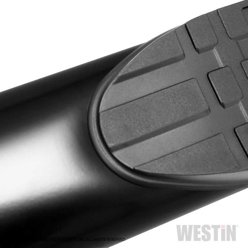 Westin Chevrolet Silverado Crew Cab w/ 6.5ft Bed PRO TRAXX 5 W2W Oval Nerf Step Bars - Black