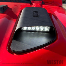 Load image into Gallery viewer, Westin 18+ Jeep Wrangler JL 2dr LED Hood Scoops - Textured Black