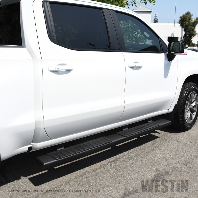 Westin Chevrolet Silverado/Sierra 1500 Crew Cab R7 Nerf Step Bars - Black