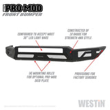Westin 16+ Toyota Tacoma Pro-Mod Front Bumper