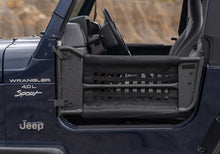 Load image into Gallery viewer, Rampage Jeep Wrangler(TJ) 2-Door Tube Doors With Netting - Black