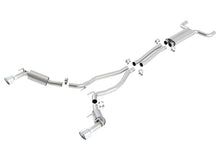 Load image into Gallery viewer, Borla 10-13 Chevy Camaro SS 6.2L V8 Single RoundTip Split Rear Exit S-Type Catback Exhaust
