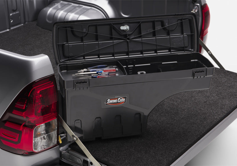 UnderCover Toyota Tacoma Drivers Side Swing Case - Black Smooth