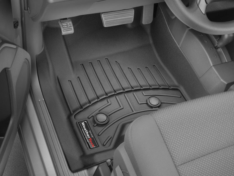 WeatherTech Kenworth T680 Front FloorLiner for Vinyl Floors - Black