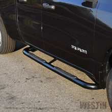Load image into Gallery viewer, Westin 19+ Ram 1500 Crew Cab E-Series 3 Nerf Step Bars - Black
