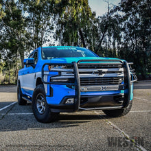 Load image into Gallery viewer, Westin 19+ Chevy 1500 Sportsman X Grille Guard - Textured Black (Excl. 2019 Silverado LD)