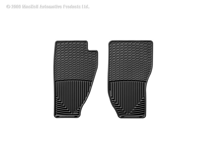 WeatherTech Jeep Cherokee (2 door) Front Rubber Mats - Black