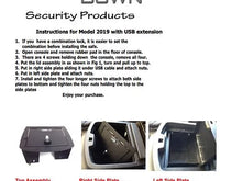 Load image into Gallery viewer, Chevy Console Safe for 2007-2013 Avalanche Bucket Seats W/Console