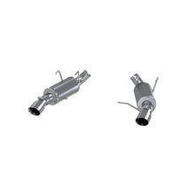 Load image into Gallery viewer, MBRP Ford Mustang GT 5.0 3in Dual Muffler Axle Back Split Rear Alum Exhaust System