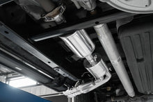 Load image into Gallery viewer, MBRP Ford F150 Pre-Axle 4in OD Tips Dual Outlet 3in Black Coated Cat Back Exhaust