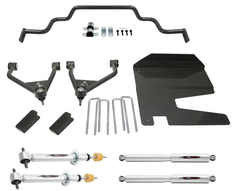 Belltech Silverado / Sierra 4wd 4in Lift Kit with Front Sway Bar
